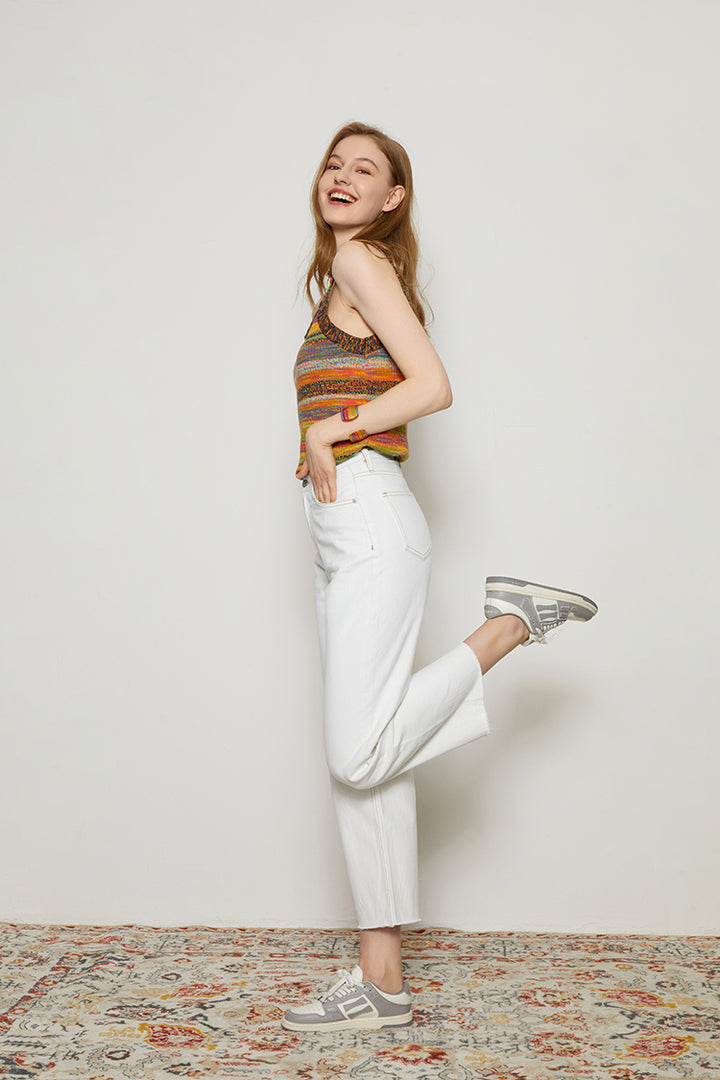 Hey Joanie 70'S Crop Loose Straight Jeans