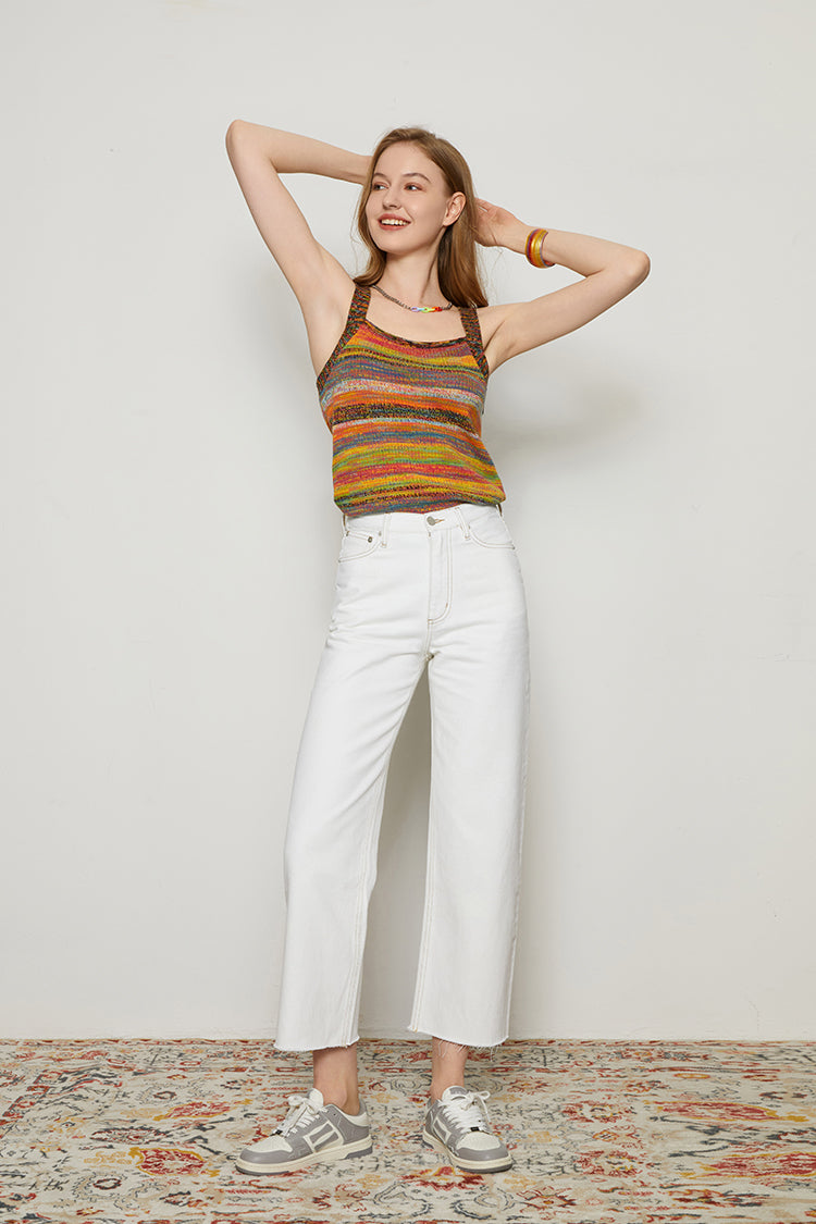 Hey Joanie 70'S Crop Loose Straight Jeans