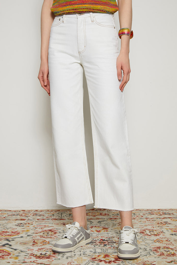 Hey Joanie 70'S Crop Loose Straight Jeans