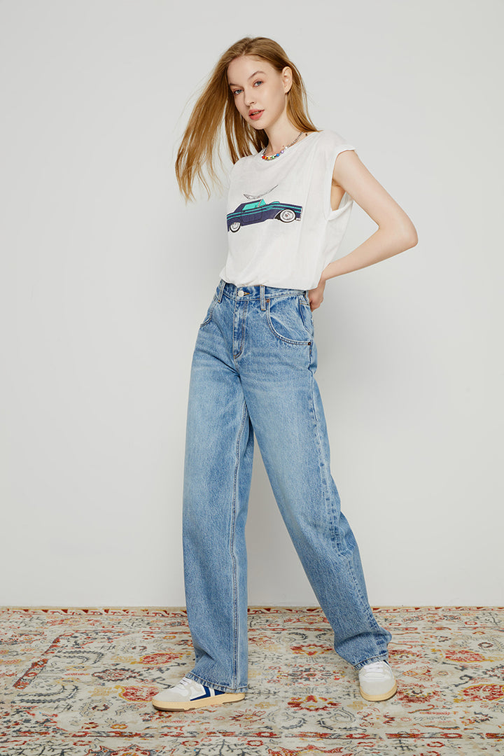 Hey Joanie 80'S Utility Loose Jeans