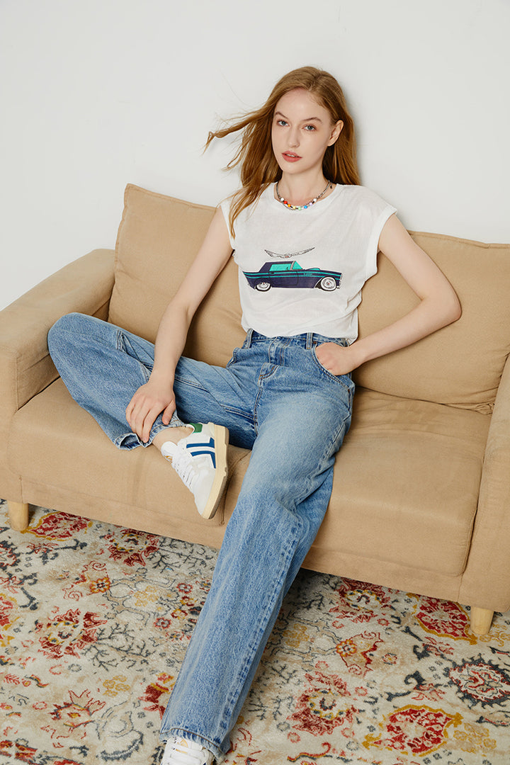 Hey Joanie 80'S Utility Loose Jeans