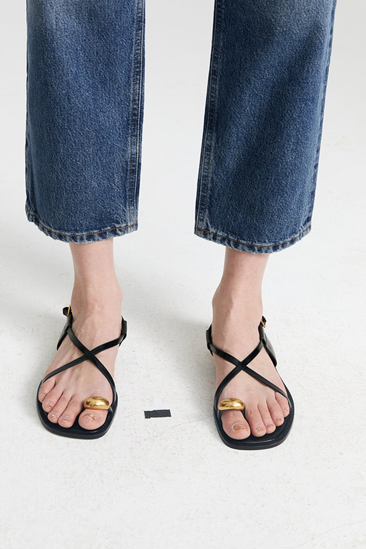 AGOLDE 90'S CROP MID RISE STRAIGHT