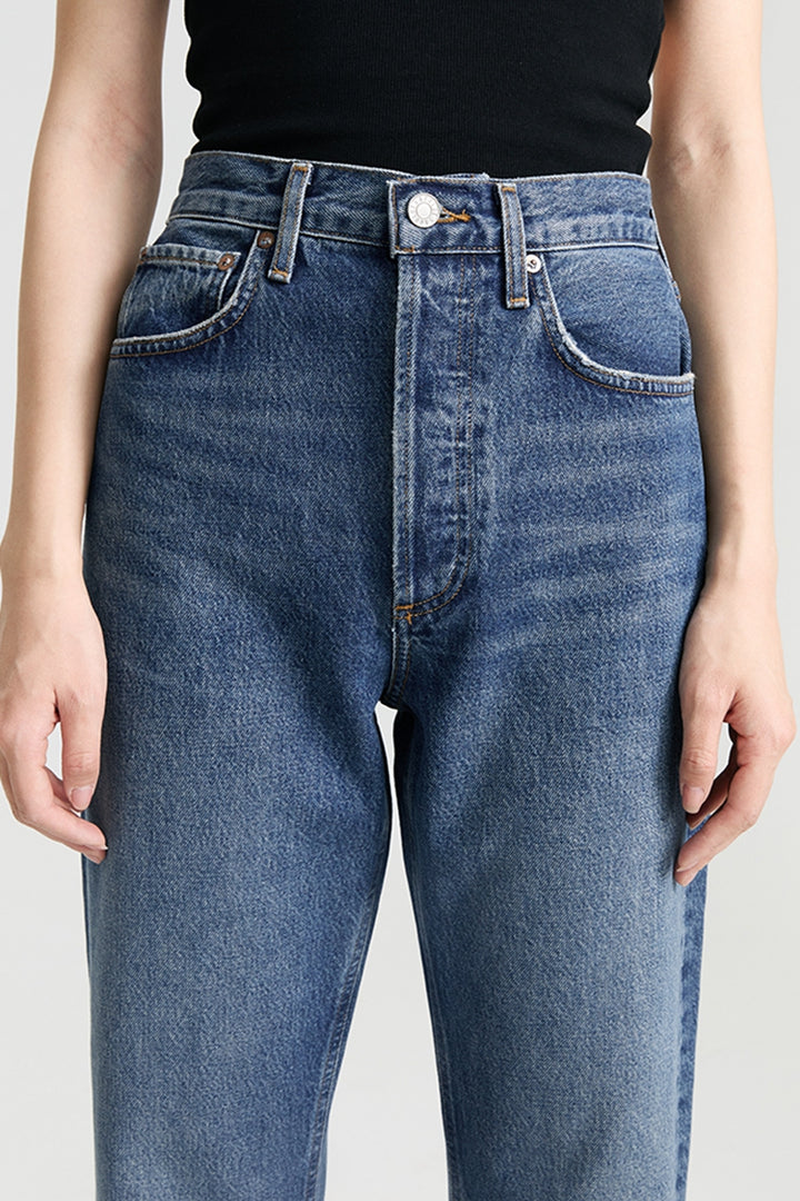 AGOLDE 90'S CROP MID RISE STRAIGHT