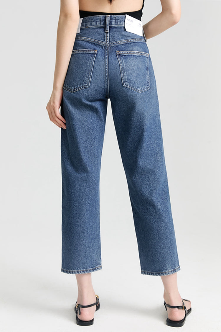 AGOLDE 90'S CROP MID RISE STRAIGHT