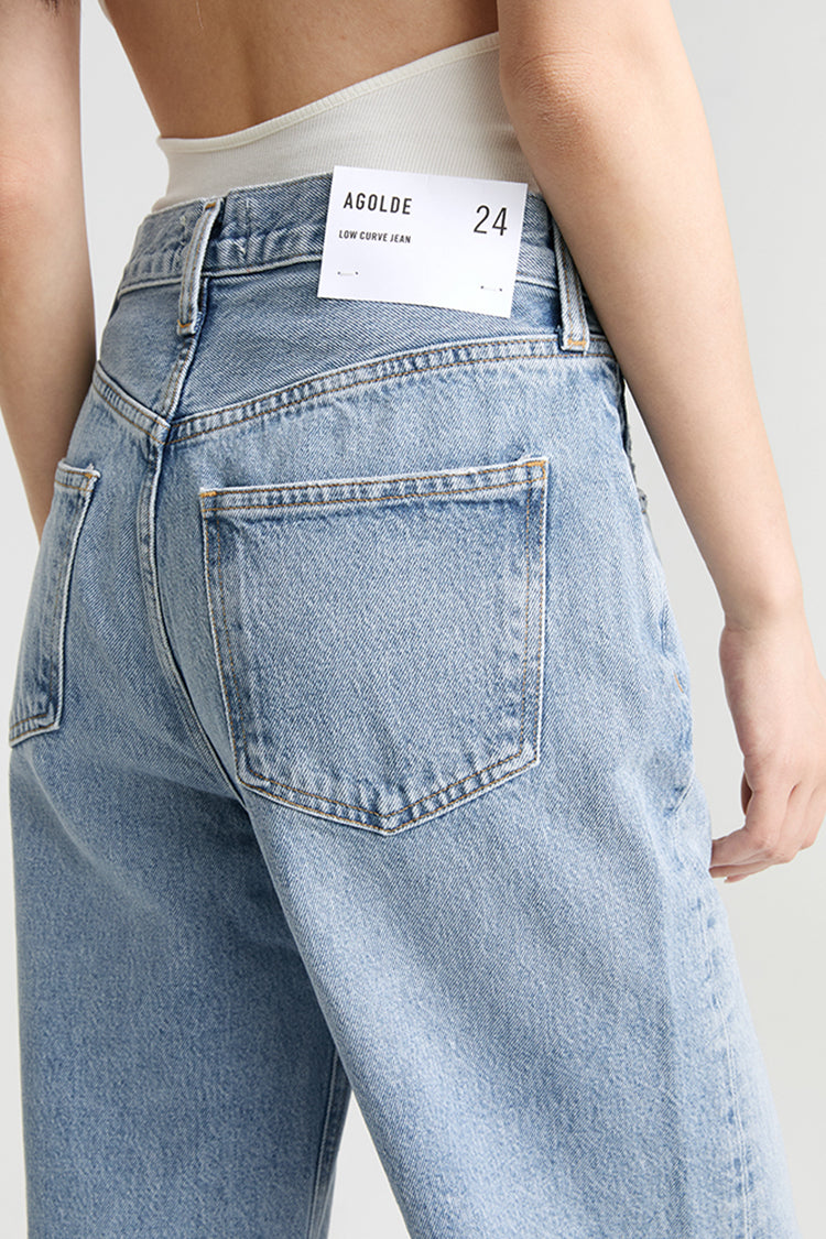 AGOLDE LOW CURVE JEAN