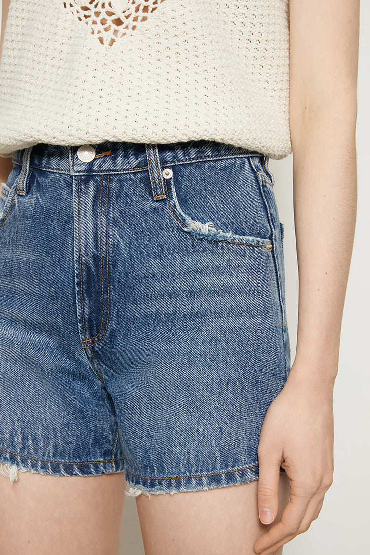 Hey Joanie BOYISH Vintage High Rise Shorts