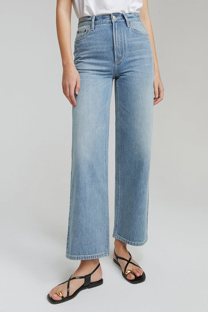 Hey Joanie The Cityer Crop Wide Jeans