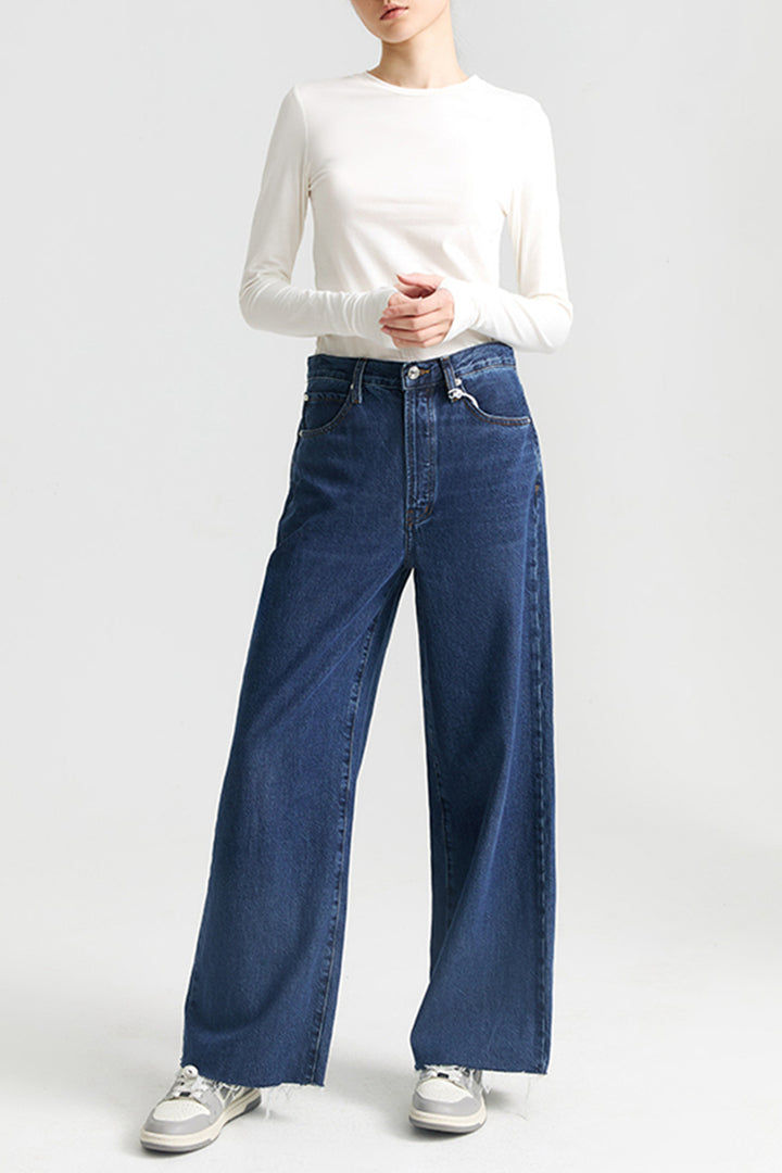 FRAME Le Low Baggy Wide Leg