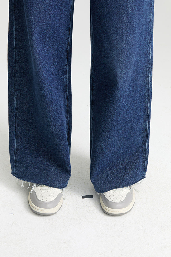 FRAME Le Low Baggy Wide Leg