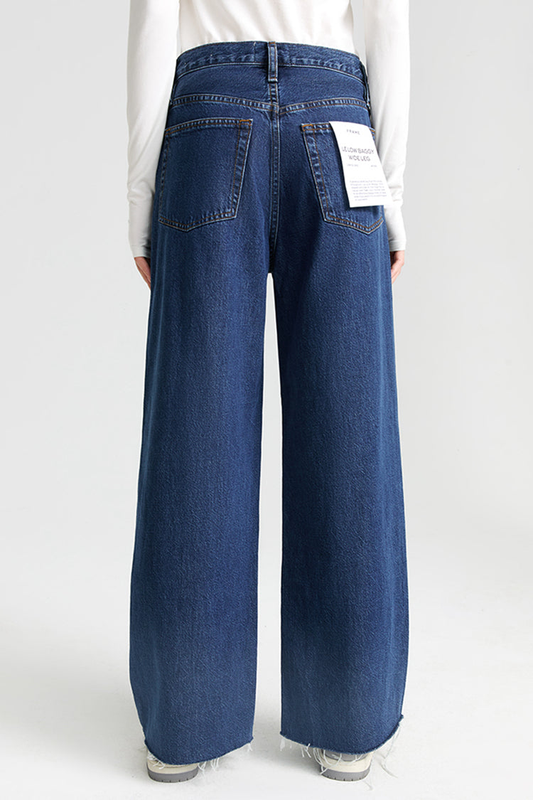 FRAME Le Low Baggy Wide Leg