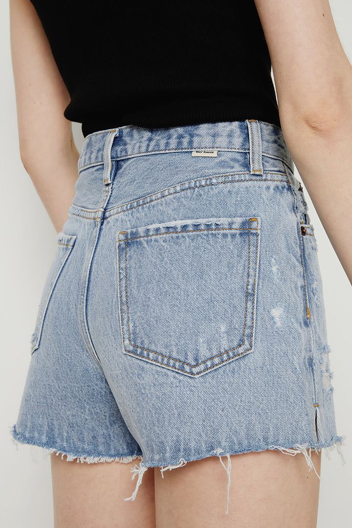Hey Joanie High Rise Denim Shorts