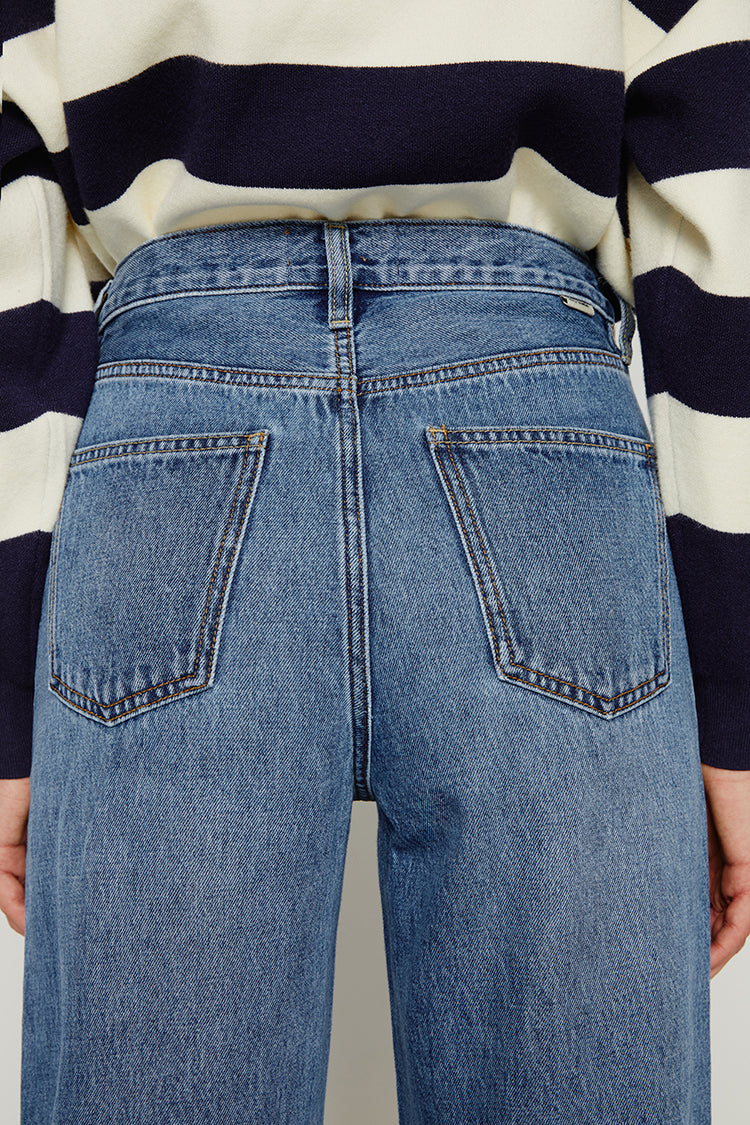 Hey Joanie Coney Island Whitefish High Rise Wide Jeans