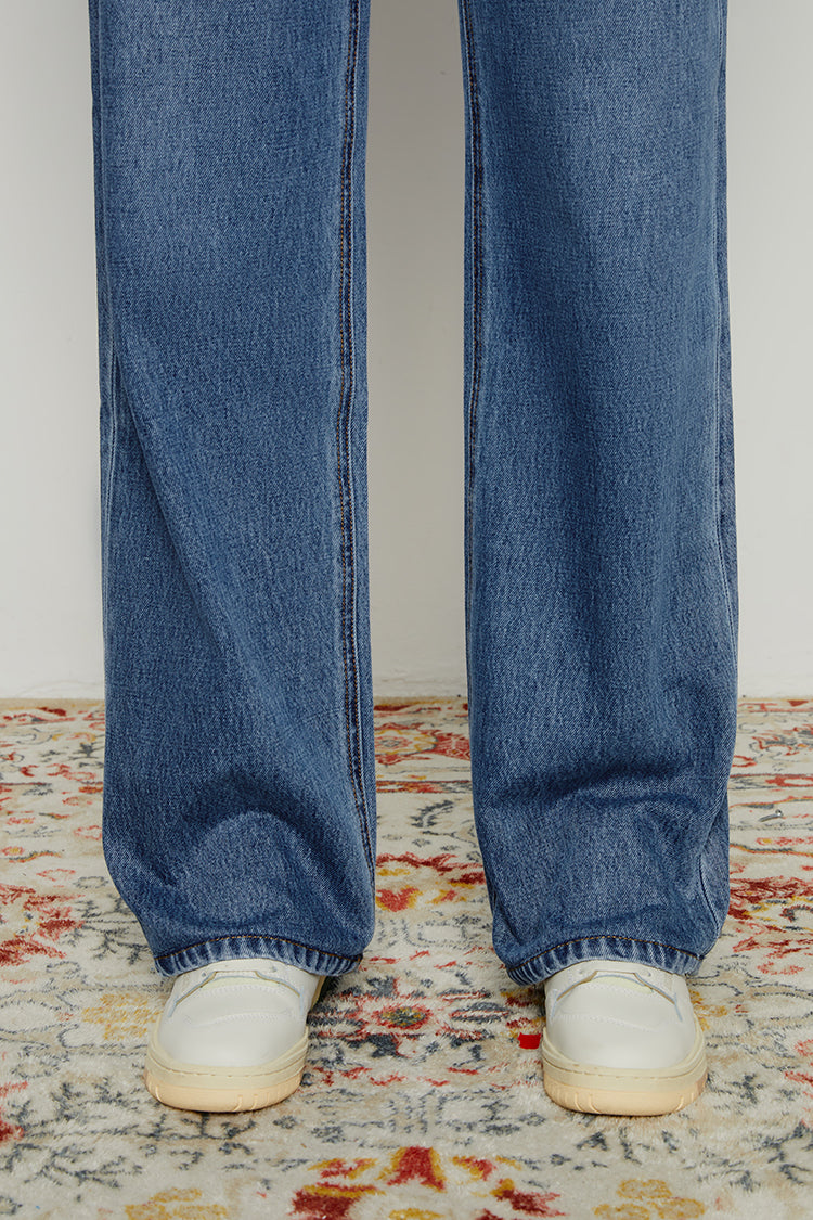Hey Joanie Coney Island Whitefish High Rise Wide Jeans