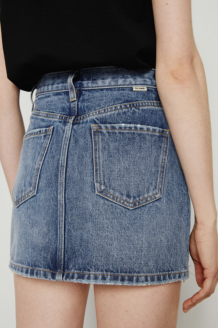 Hey Joanie 80'S Vintage Mini Skirt