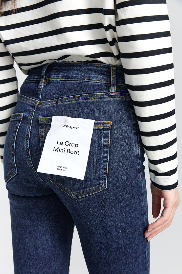 FRAME Le Crop Mini Boot