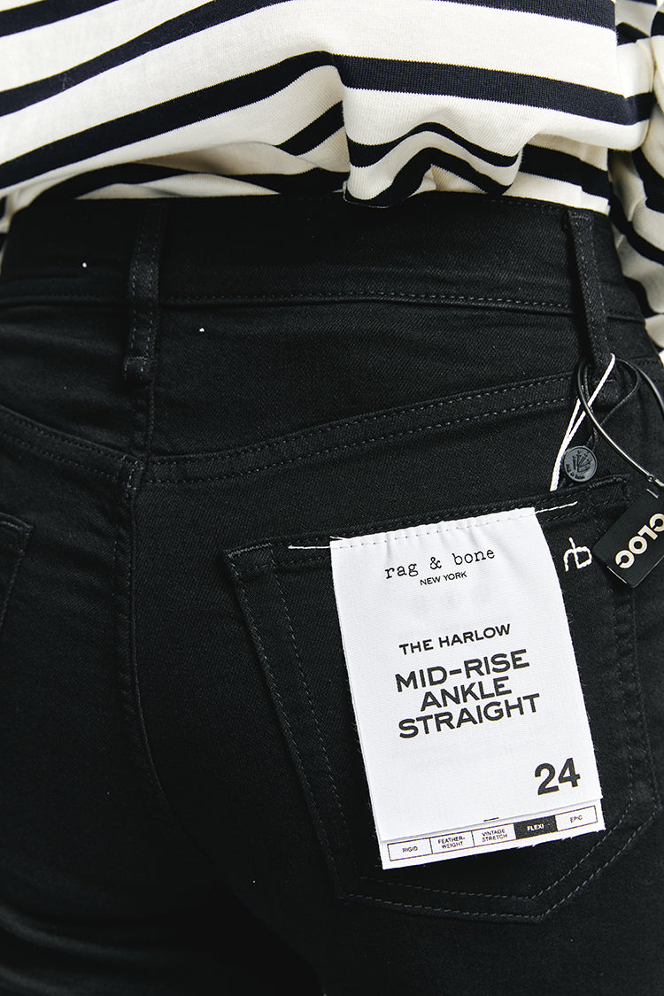 Rag & Bone Flexi Harlow Straight Jean