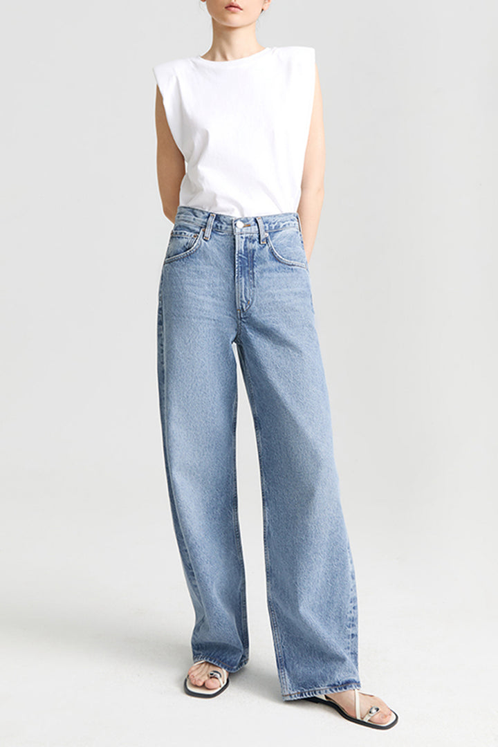 AGOLDE LOW CURVE JEAN PETITE