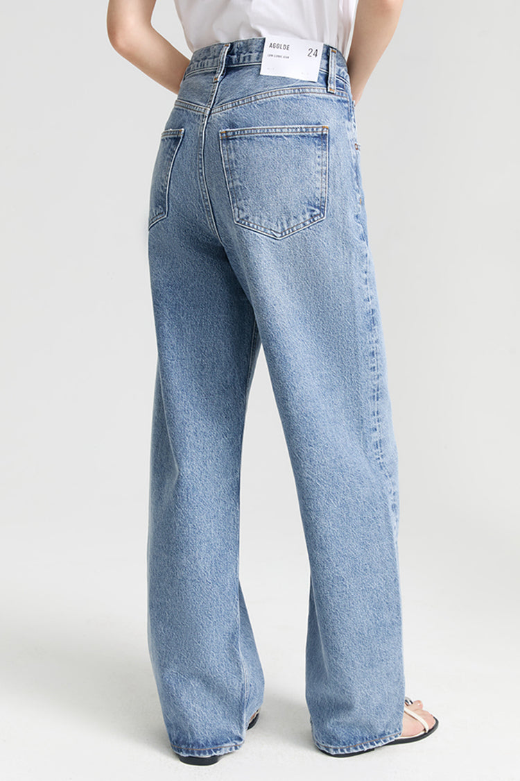 AGOLDE LOW CURVE JEAN PETITE