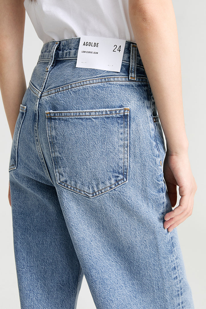 AGOLDE LOW CURVE JEAN PETITE