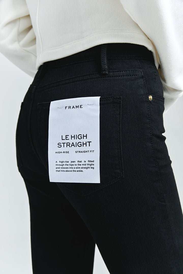FRAME Le High Straight