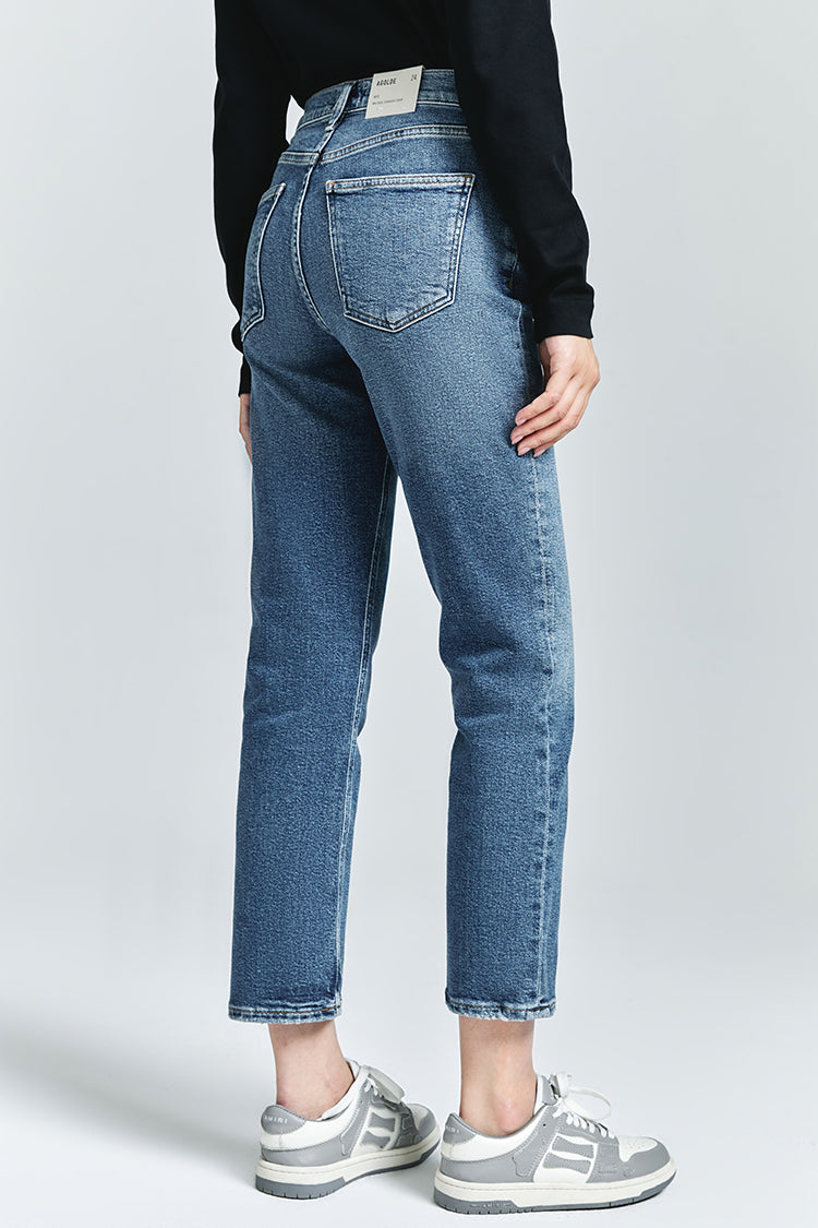 AGOLDE KYE MID RISE STRAIGHT CROP (STRETCH)