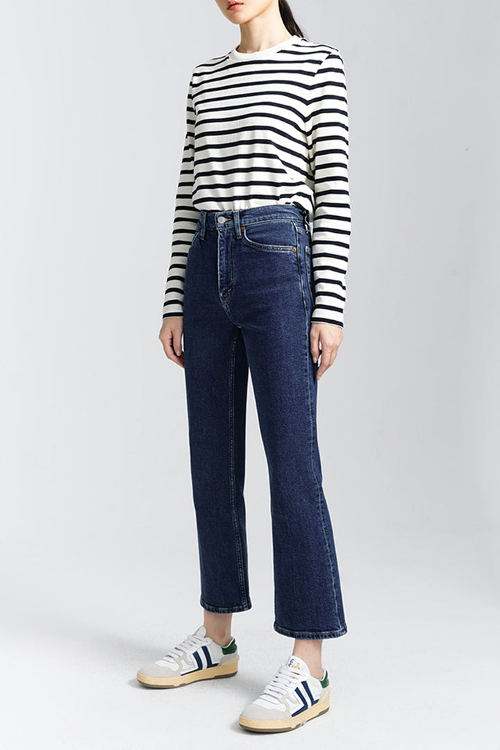 RE/DONE COMFORT STRETCH 70S CROP BOOT