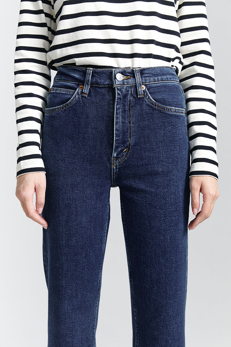 RE/DONE COMFORT STRETCH 70S CROP BOOT