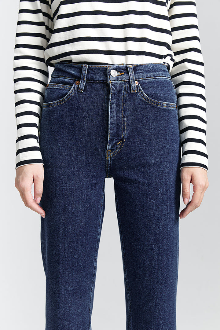 RE/DONE COMFORT STRETCH 70S CROP BOOT