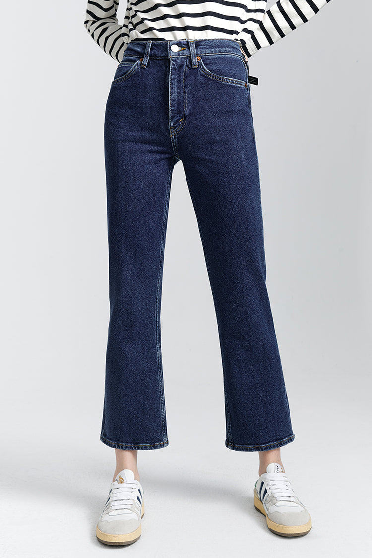 RE/DONE COMFORT STRETCH 70S CROP BOOT