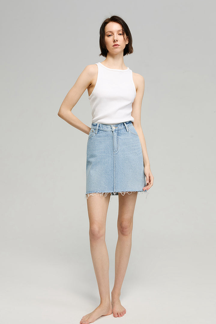 Hey Joanie V-Waist Mini skirt