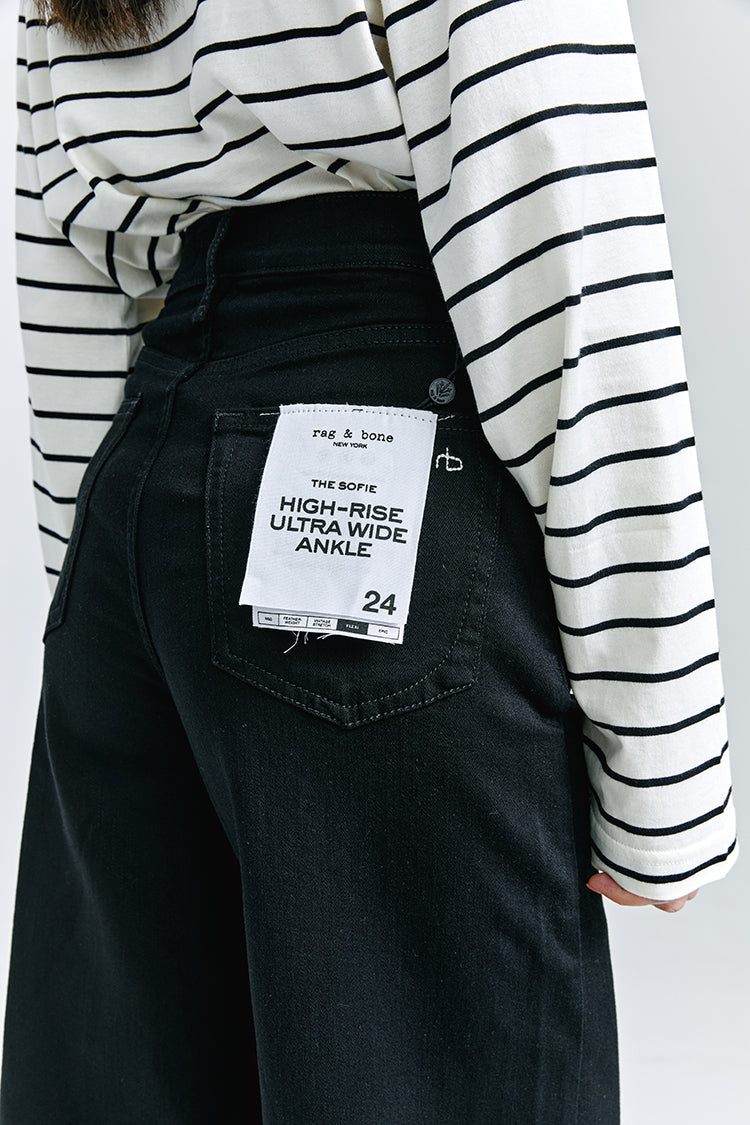 Rag & Bone Flexi Sofie Ankle Wide-Leg Jean