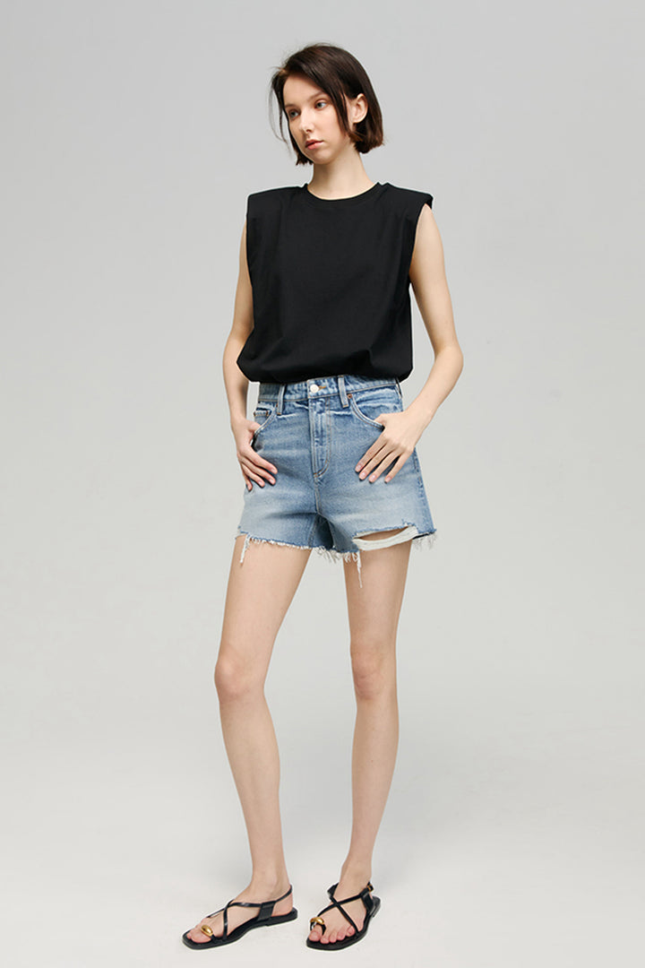 Hey Joanie Sun-Kissed Vintage Cut Off Shorts