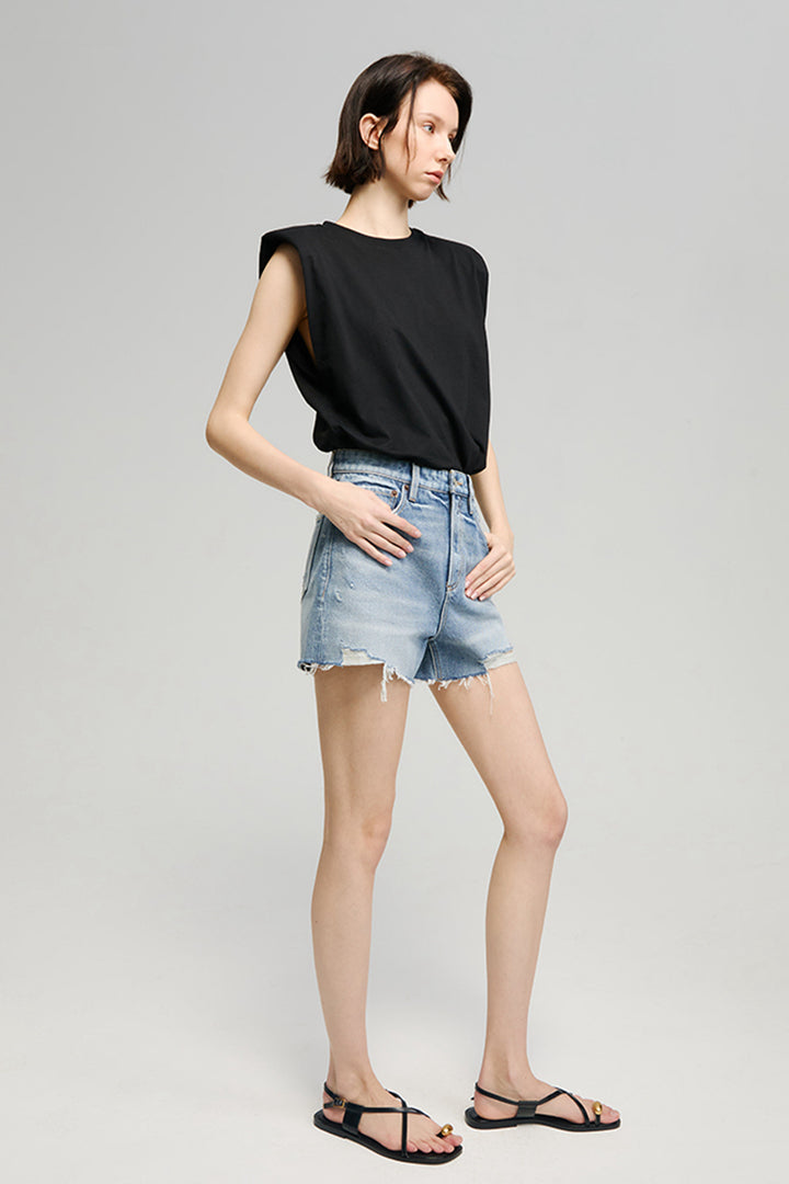 Hey Joanie Sun-Kissed Vintage Cut Off Shorts