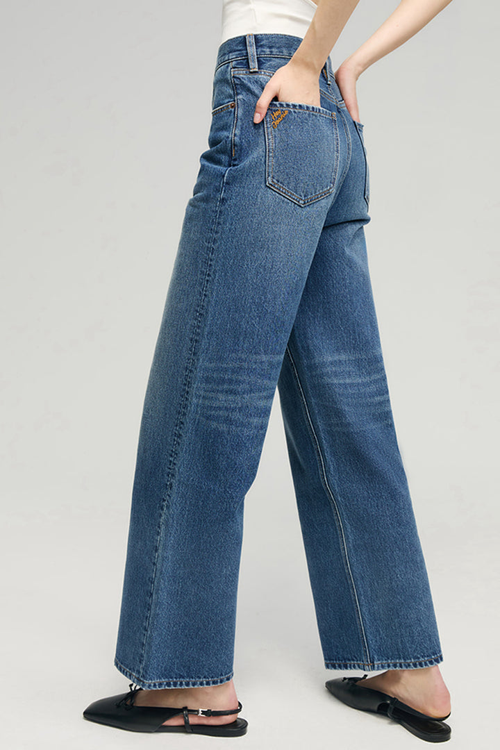 Hey Joanie The Cityer Crop Wide Jeans