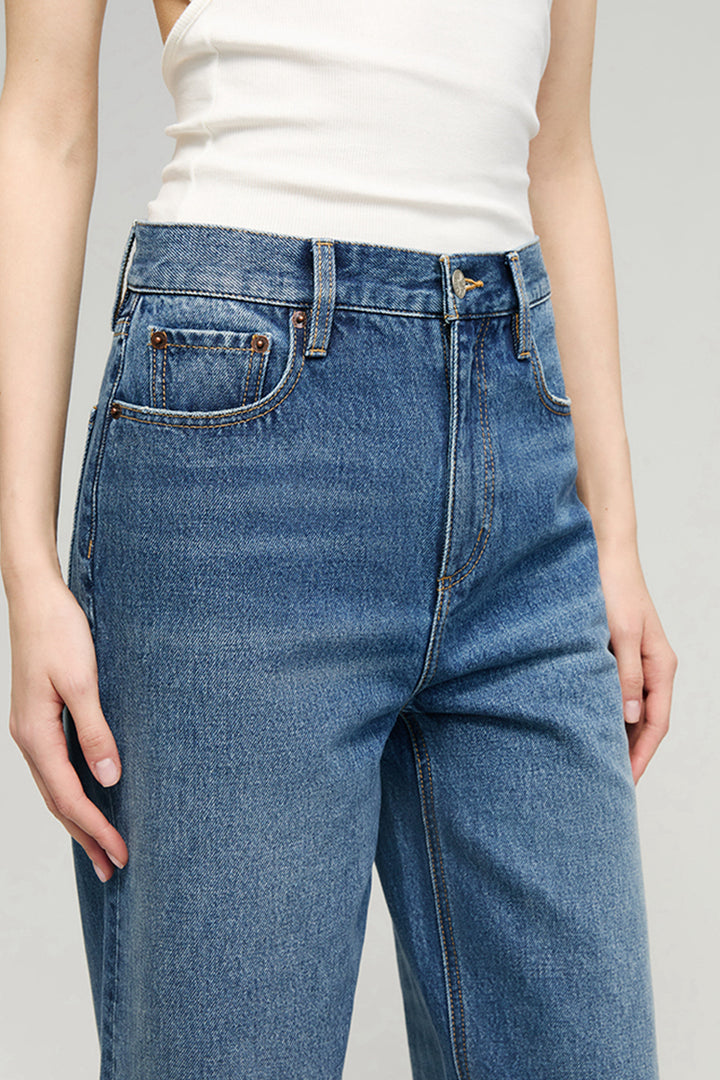Hey Joanie The Cityer Crop Wide Jeans