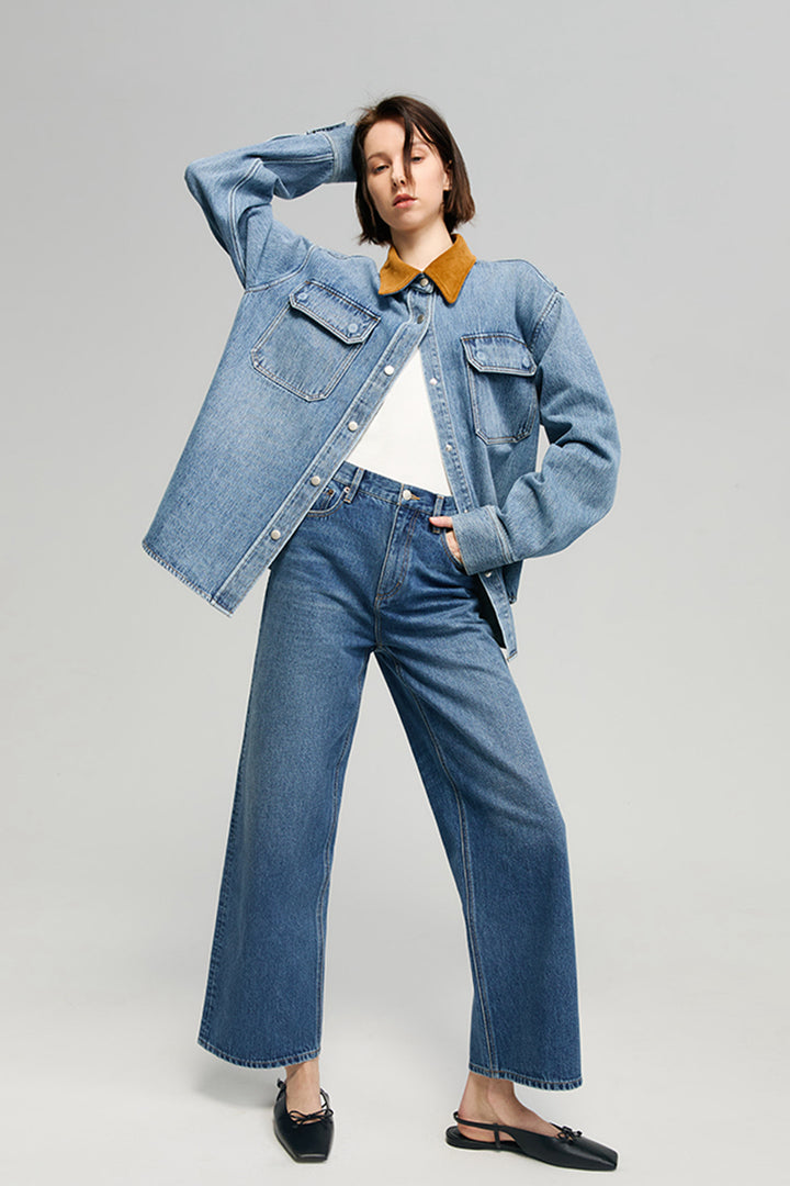 Hey Joanie California Sunset Denim Shirt