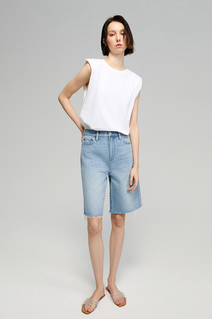 Hey Joanie Coastal Breeze 90's Bermuda Shorts