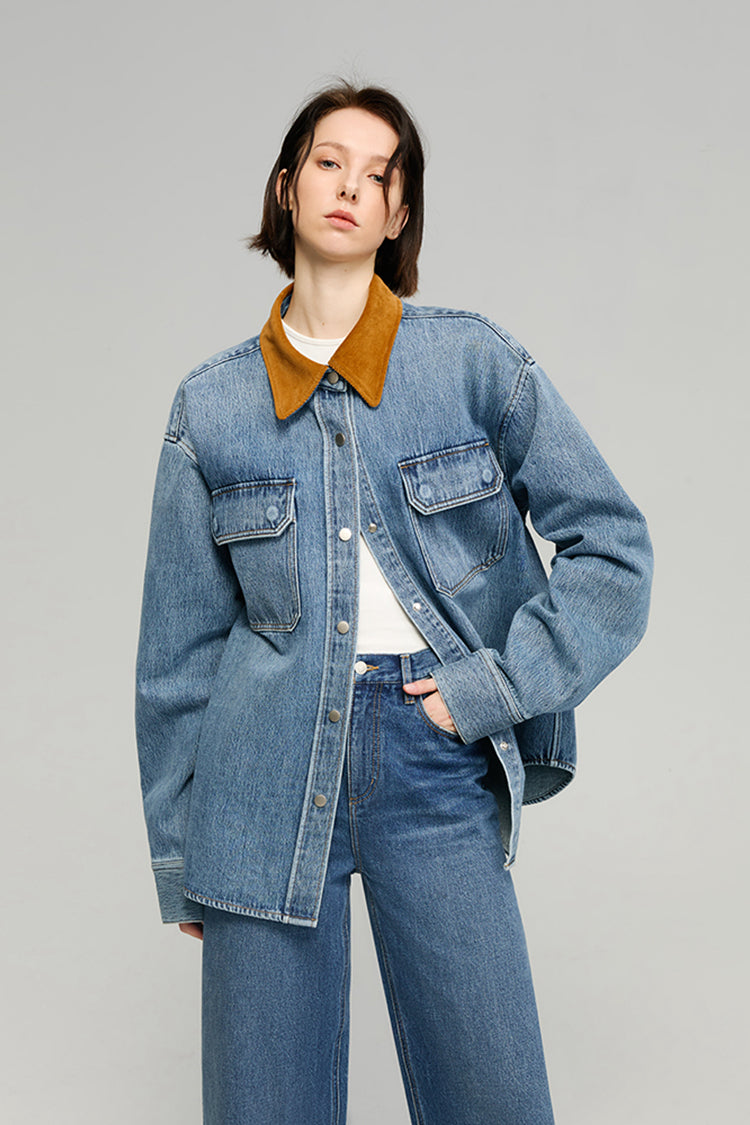 Hey Joanie California Sunset Denim Shirt