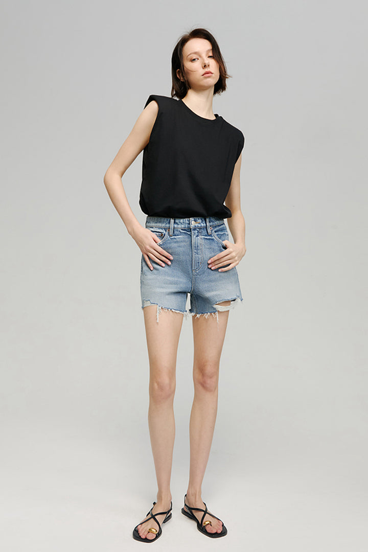 Hey Joanie Sun-Kissed Vintage Cut Off Shorts