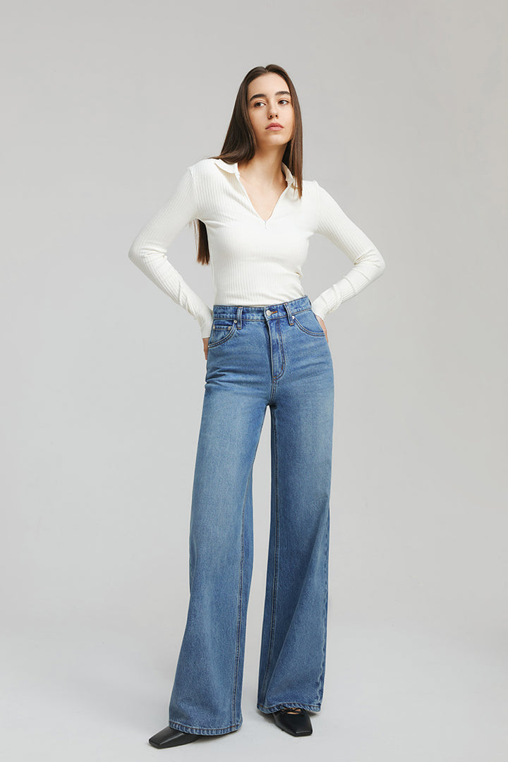 Hey Joanie Angeles High Rise Baggy Jeans