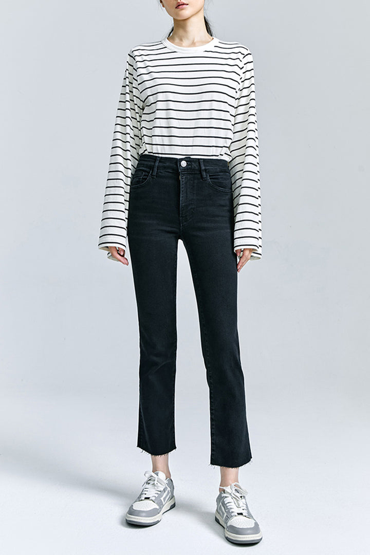 FRAME Le High Straight