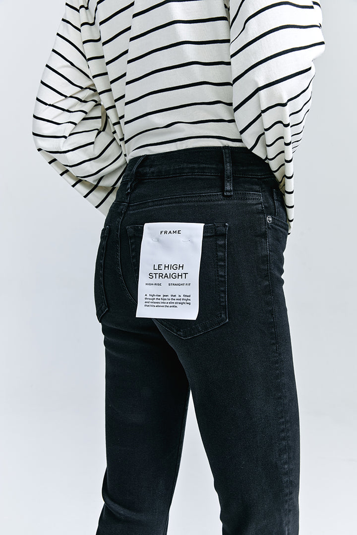 FRAME Le High Straight