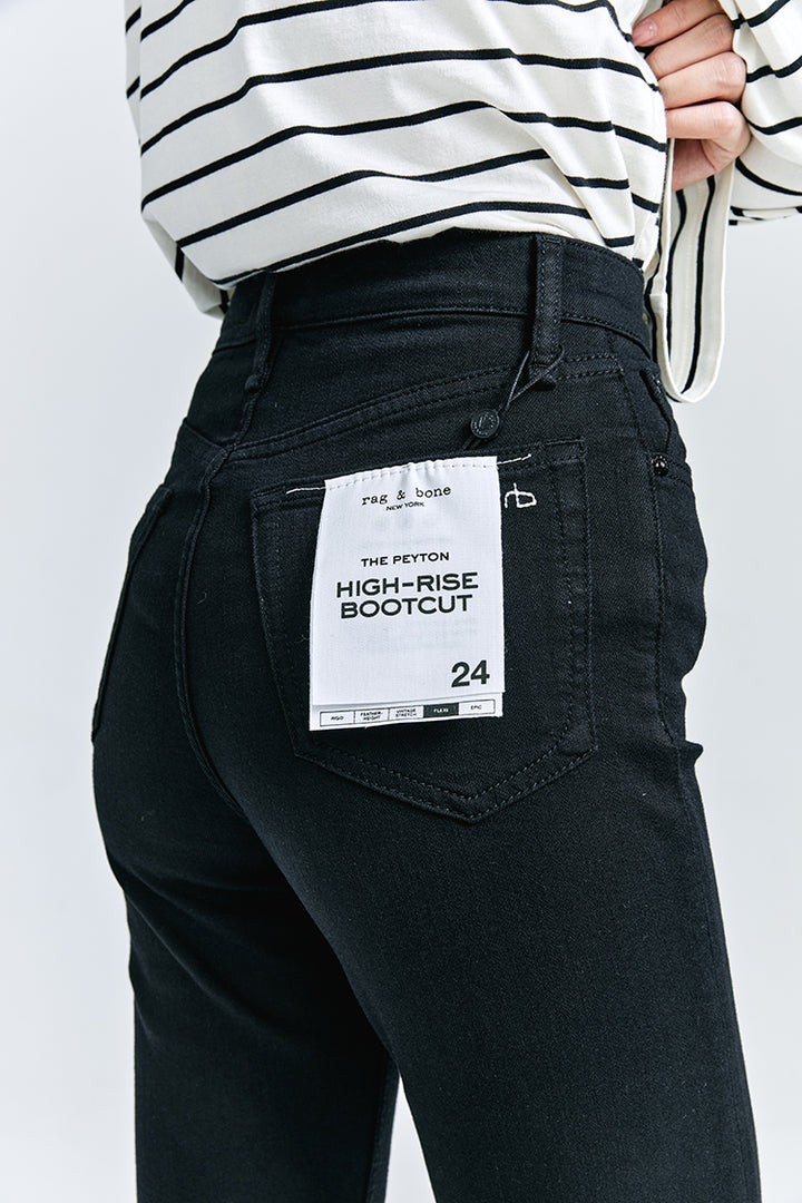 Rag & Bone Flexi Peyton High Rise Full Length Jeans