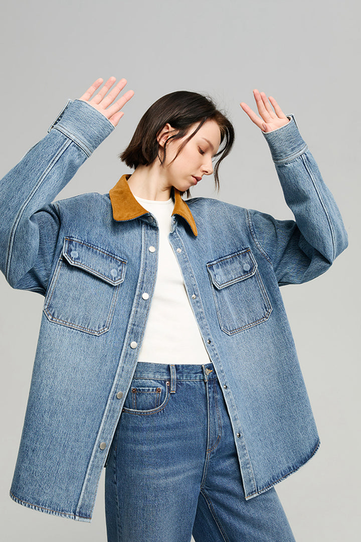 Hey Joanie California Sunset Denim Shirt