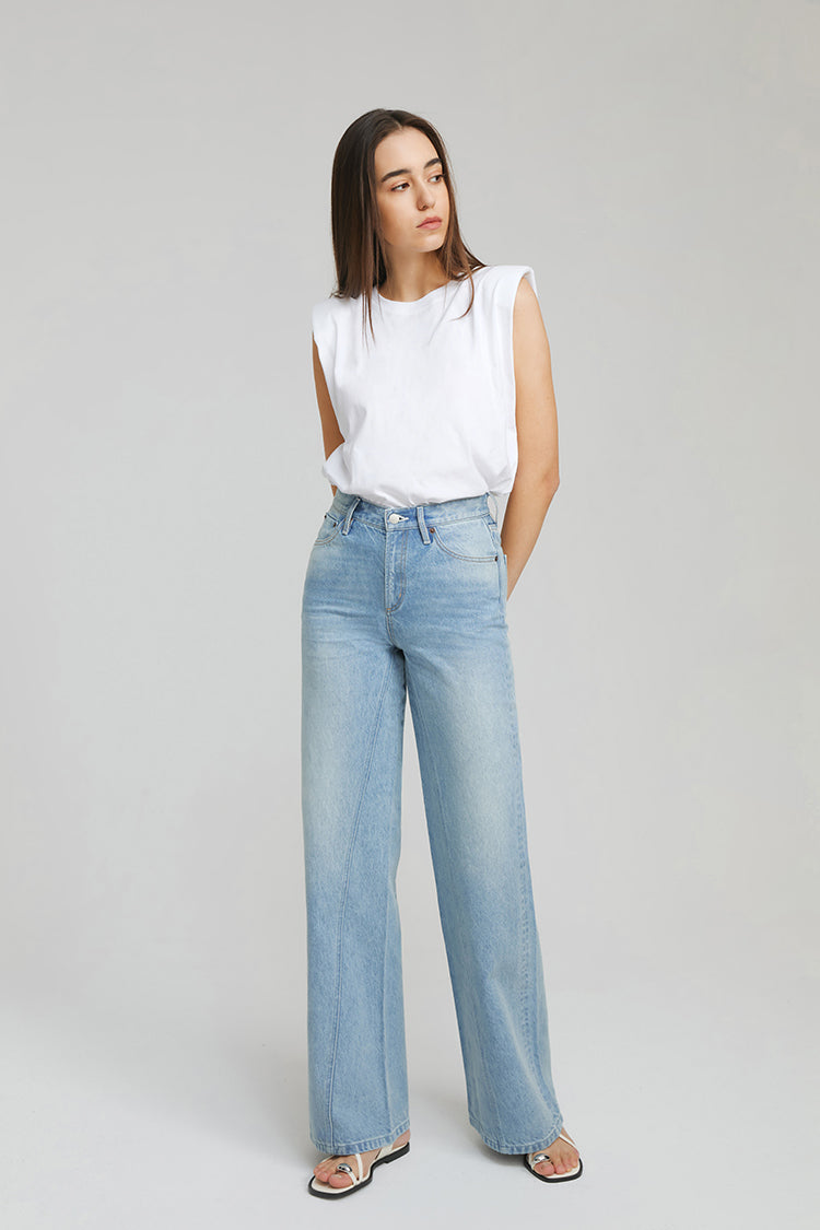 Hey Joanie Angeles High Rise Baggy Jeans