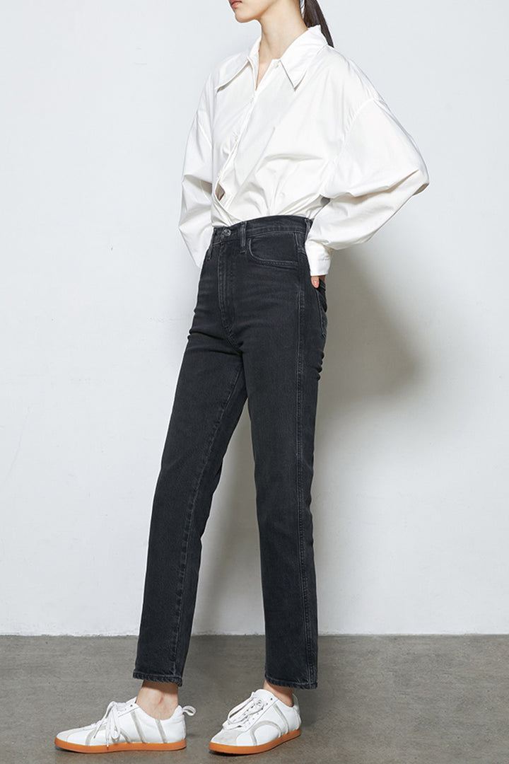 AGOLDE Pinch Waist High Rise Kick Flare