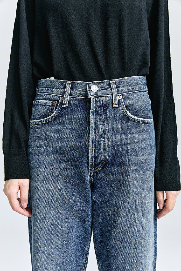 AGOLDE 90'S CROP MID RISE STRAIGHT
