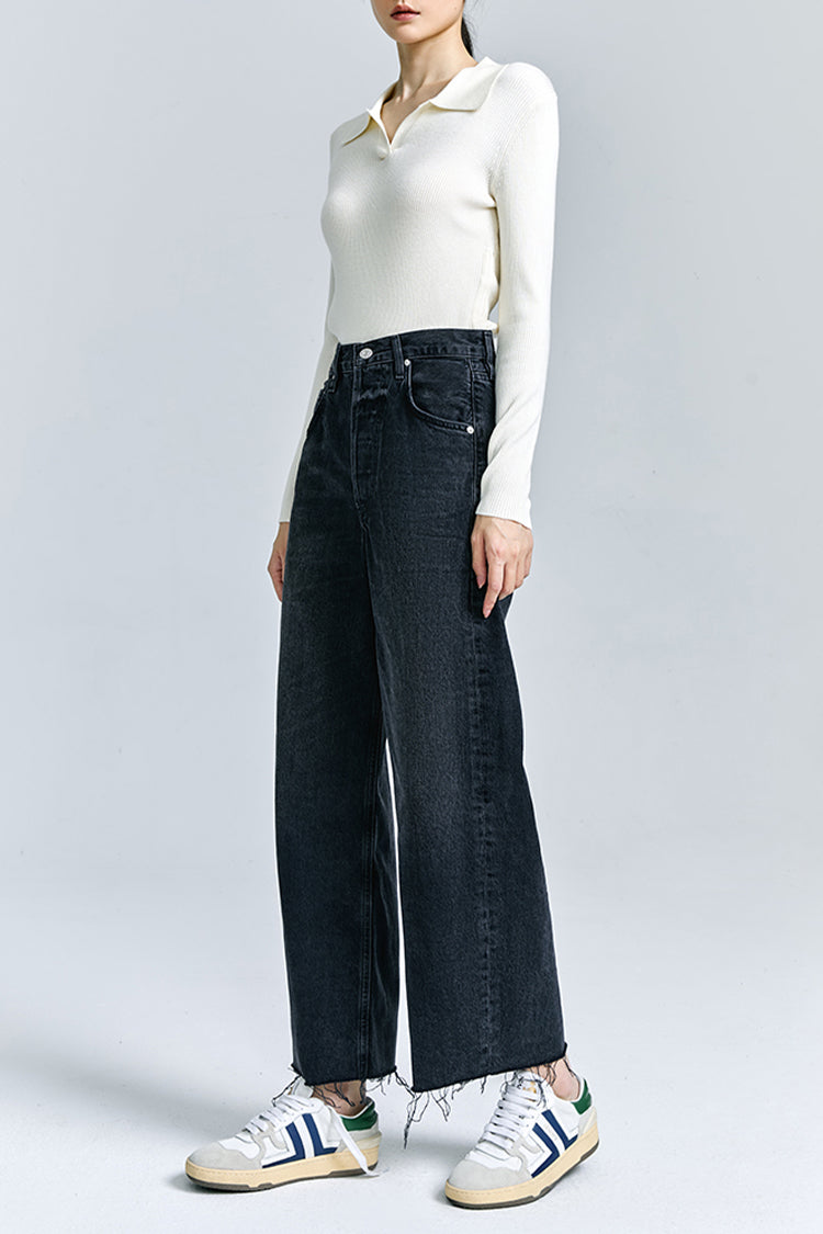 CITIZENS of HUMANITY Ayla Raw Hem Crop