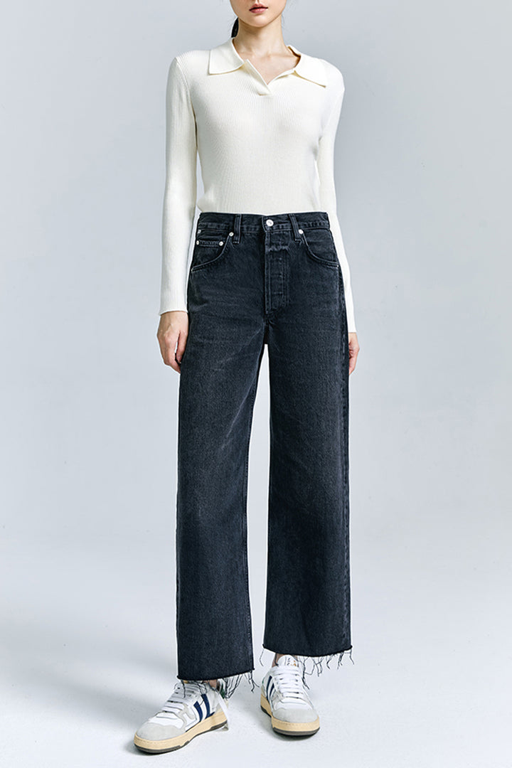CITIZENS of HUMANITY Ayla Raw Hem Crop