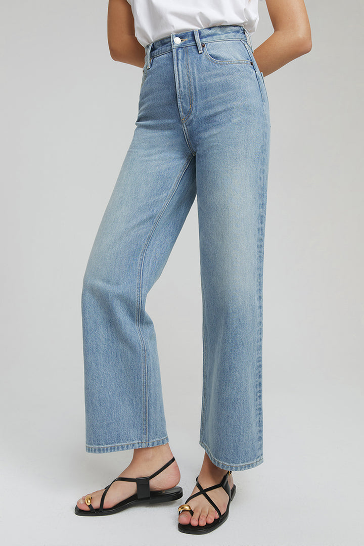 Hey Joanie The Cityer Crop Wide Jeans